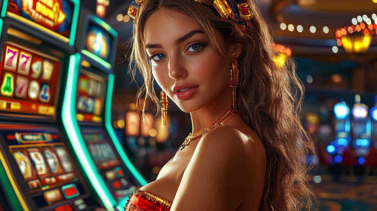 Antarmuka aplikasi mobile cair77 menampilkan slot dan permainan live-dealer